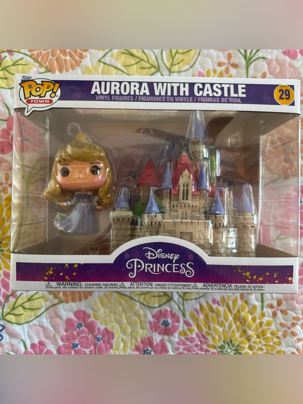 New Aurora Disney princess castle Funko set